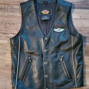 Harley-Davidson 100th Anniversary Men's Leather Vest